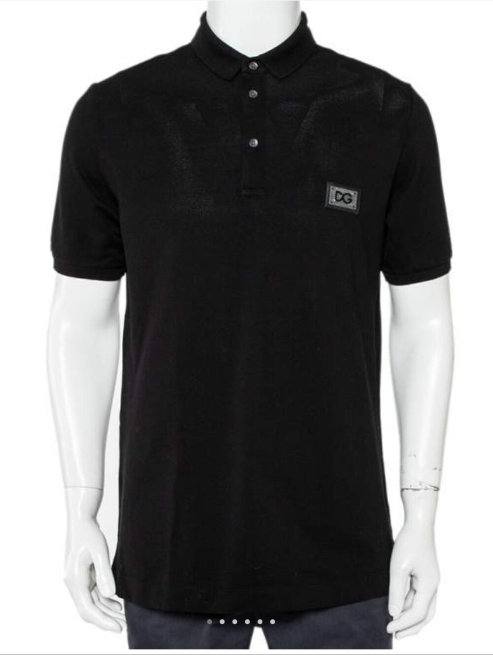 Dolce & Gabbana Cotton Pique Polo Shirt